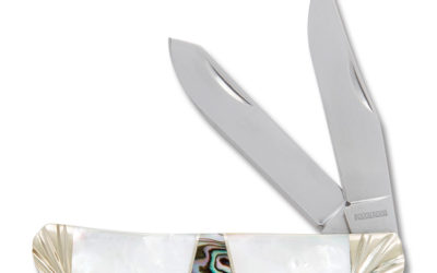 Premium Select Mini Trapper Mother of Pearl handle