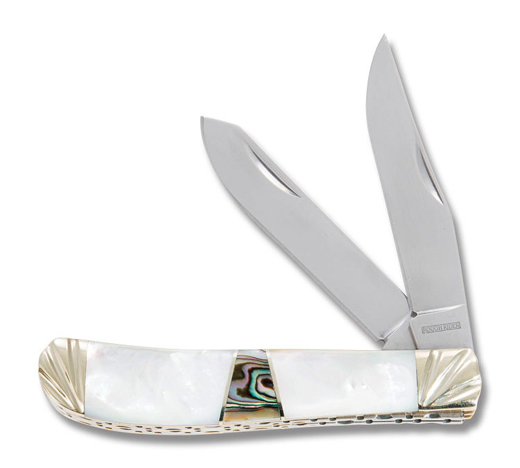 Premium Select Mini Trapper Mother of Pearl handle