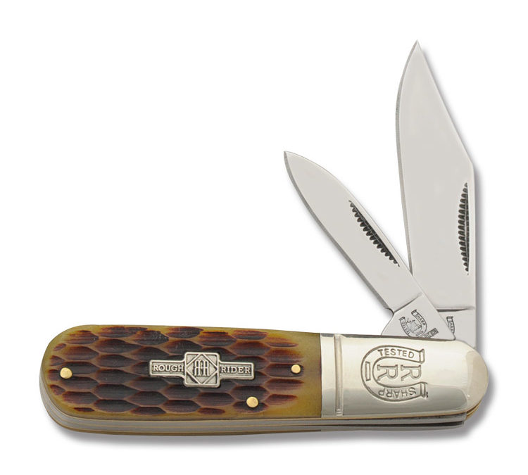 Deluxe Barlow Brown Jigged Bone Handle