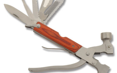 Hammer and Socket Multitool Wood Handle