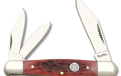 Whittler Red Jigged Bone Handle