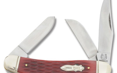 Sowbelly Red Jigged Bone Handle