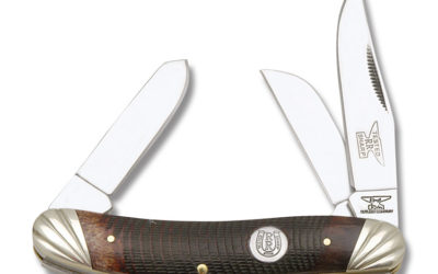 Sowbelly Brown Sawcut Bone Handle