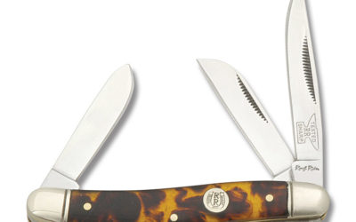 Stockman 3.5 Inch Imitation Tortoiseshell Handle