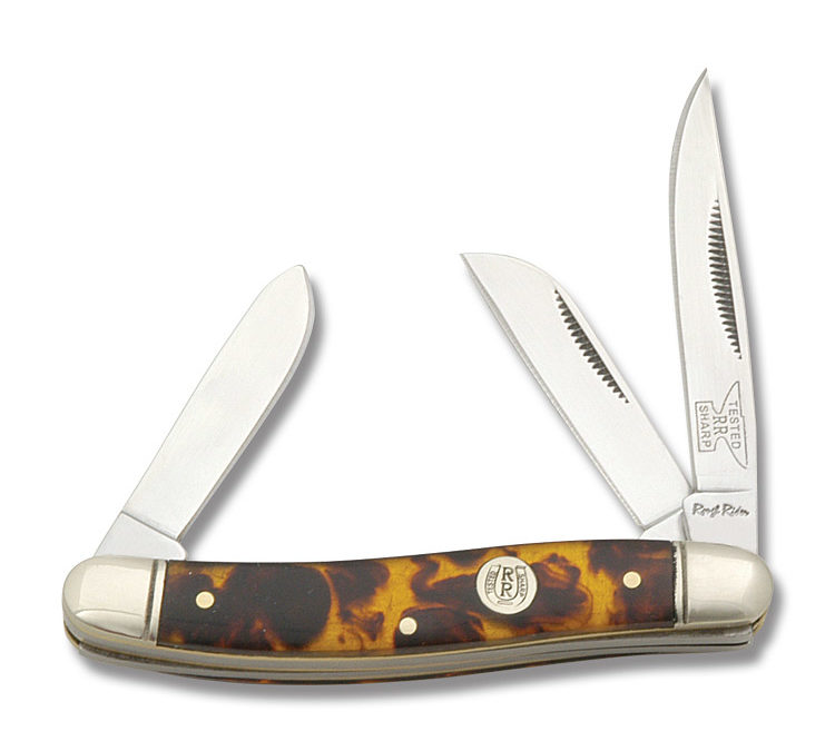 Stockman 3.5 Inch Imitation Tortoiseshell Handle