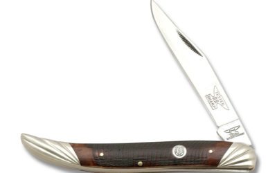 Toothpick Brown Sawcut Bone Handle