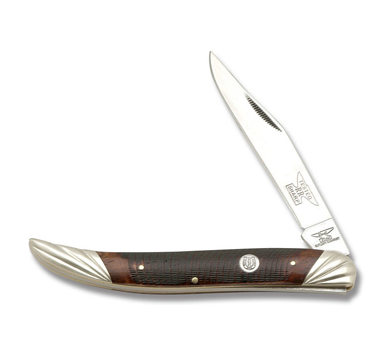 Toothpick Brown Sawcut Bone Handle