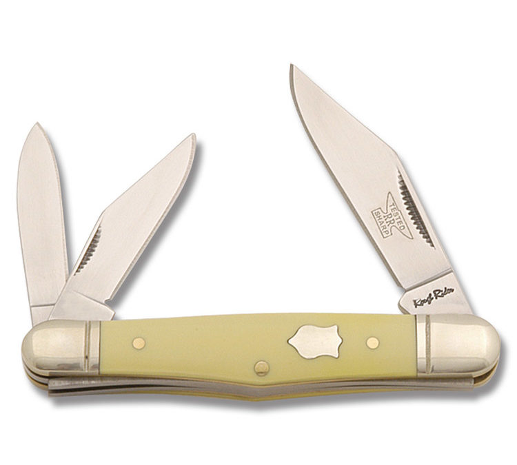 3.5 Inch Whittler Yellow Composition Handle