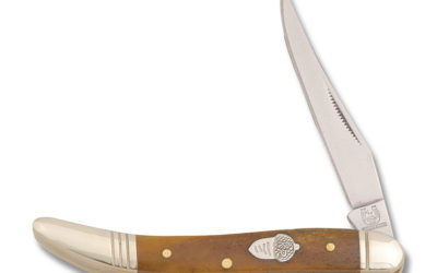 Little Toothpick Tobacco Smooth Bone Handle