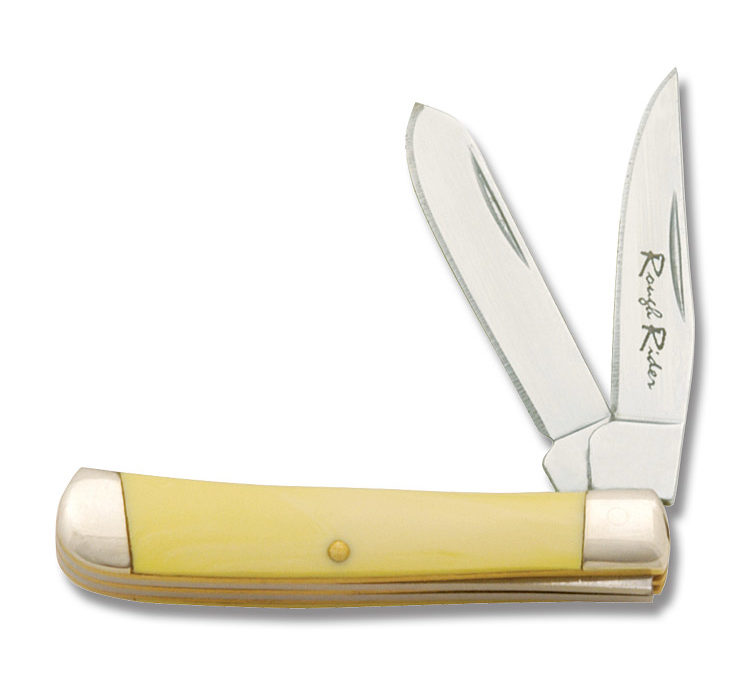 Mini Trapper 2 Inch Yellow Composition Handle