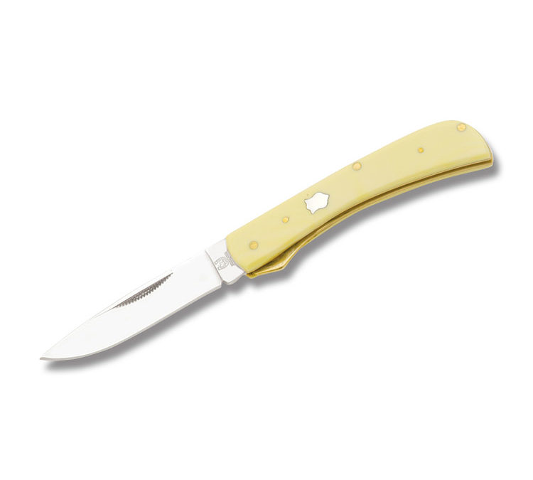 Small Work Knife Yellow Handle
