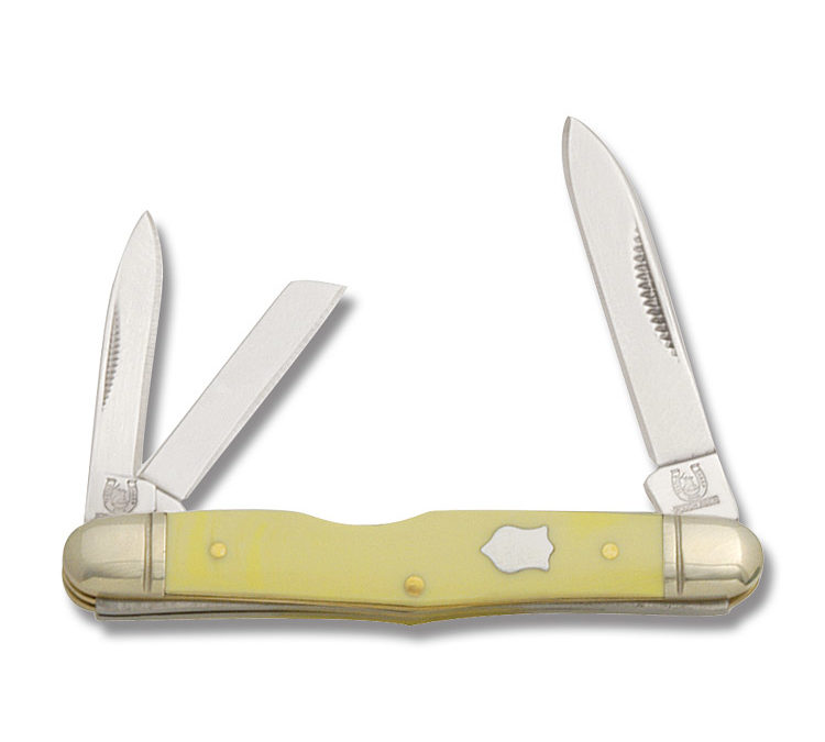Whittler 3 Inch Yellow Composition Handle