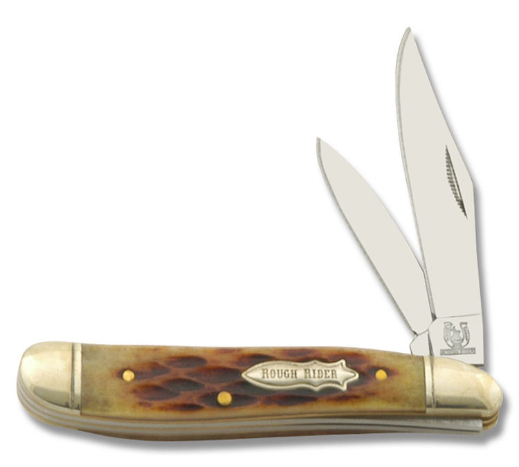 Peanut Brown Jigged Bone Handle