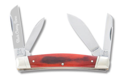 Congress Black Cherry Smooth Bone Handle