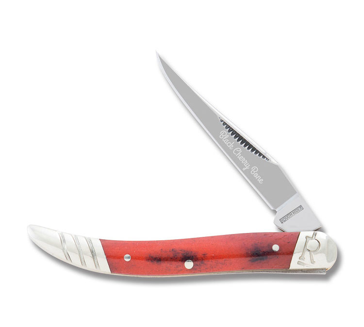 Small Toothpick Black Cherry Smooth Bone Handle