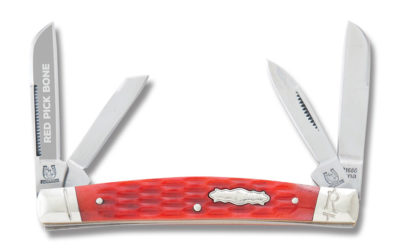 Congress Red Pick Bone Handle