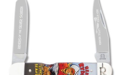 Red Ryder Riders of the Silver Screen 2 Blade Pocketknife