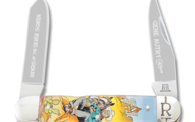 Gene Autry Riders of the Silver Screen 2 Blade Pocketknife