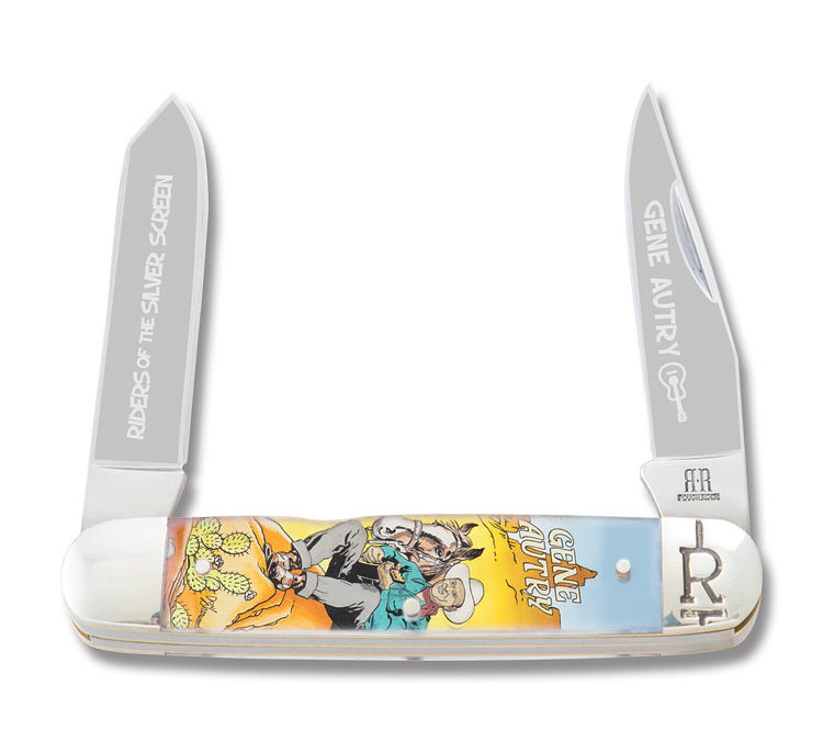 Gene Autry Riders of the Silver Screen 2 Blade Pocketknife