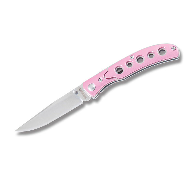 Lady Linerlock Pink Aluminum Handle