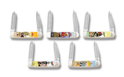 Riders of the Silver Screen 2 Blade Pocketknife Set
