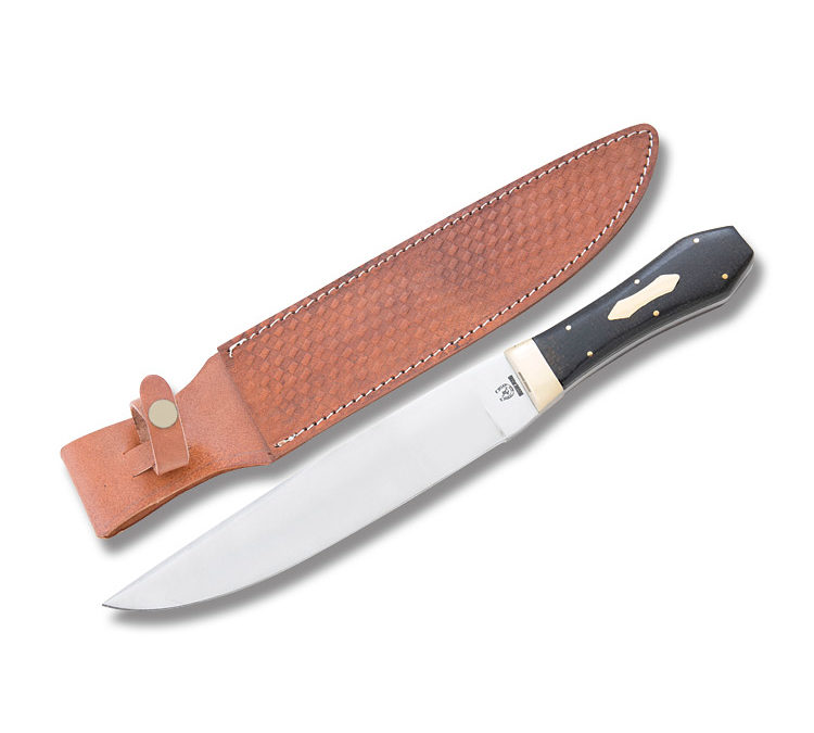 Coffin Bowie Micarta Handle