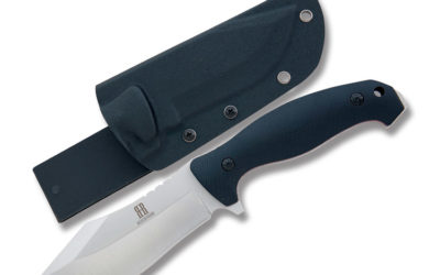 High Quality Large Tactical Fixed Blade Black G-10 Handle