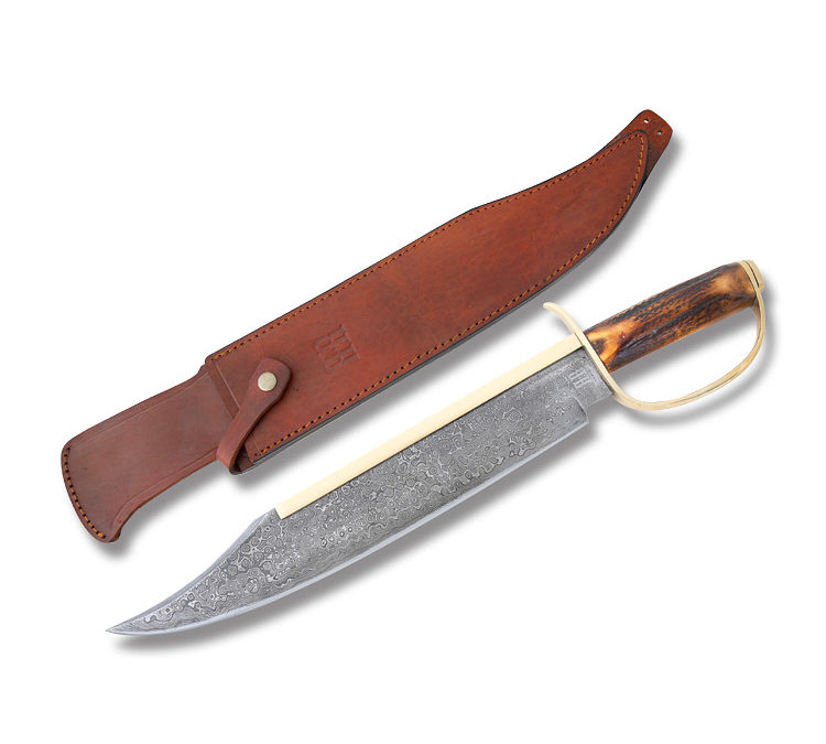 D-Guard Bowie Genuine Stag Handle