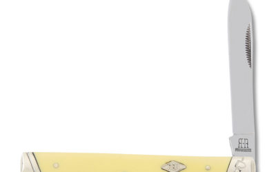 Classic Carbon Doctors Knife Yellow Handle