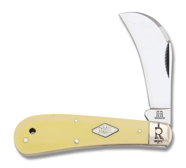 Classic Carbon Hawkbill Yellow Handle