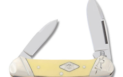 Classic Carbon Canoe Yellow Handle