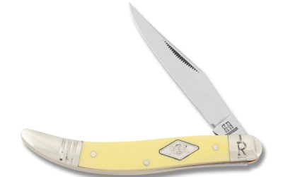 Classic Carbon  Medium Toothpick Yellow Handle