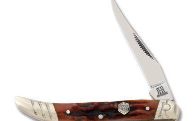 Small Toothpick Brown Stag Bone Handle
