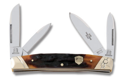 Small Congress Brown Stag Bone Handle
