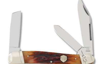 Jumbo Stockman Brown Stag Bone Handle