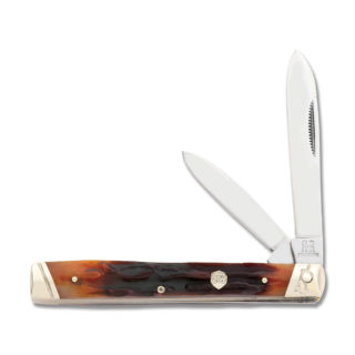 Doctors Knife Brown Stag Bone Handle