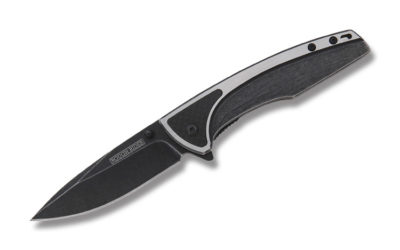 Thunder Linerlock Stonewashed Stainless Steel Handle