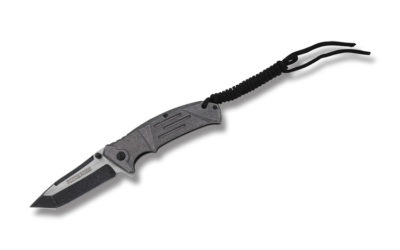 Storm Linerlock Gunmetal Gray Handle