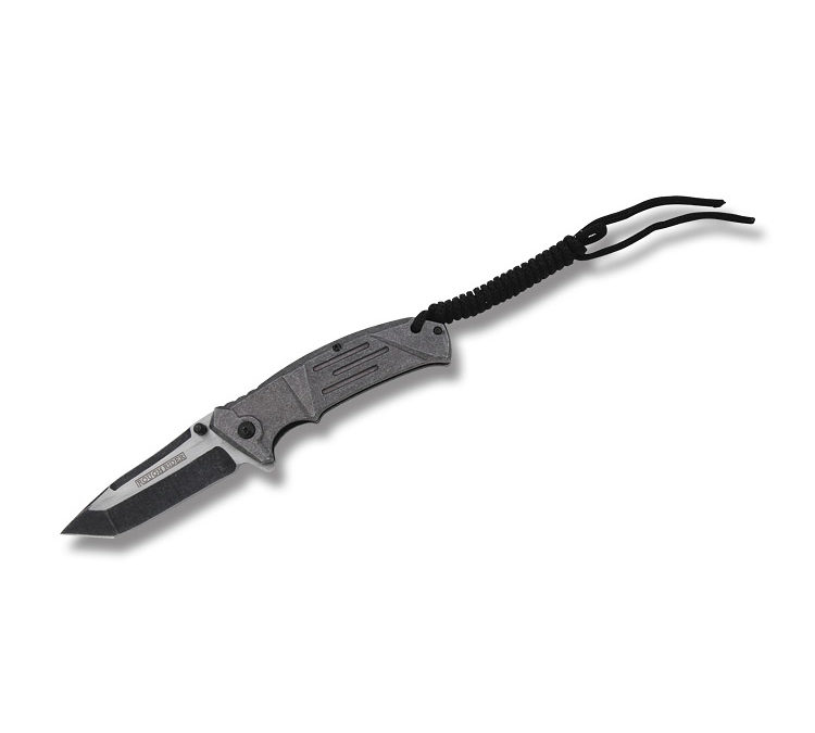 Storm Linerlock Gunmetal Gray Handle